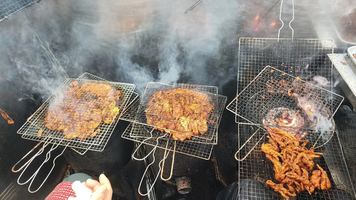 연탄 불향이 가득